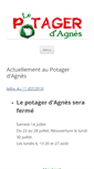 Mobile Screenshot of lepotagerdagnes.com